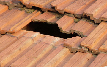 roof repair Castell